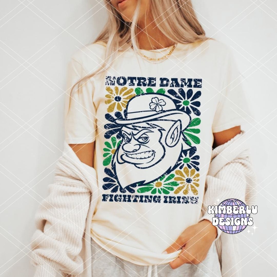 Norte Dame Groovy Floral
