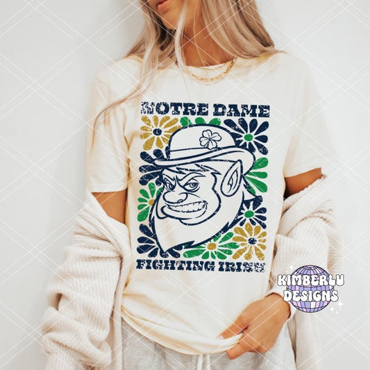 Norte Dame Groovy Floral