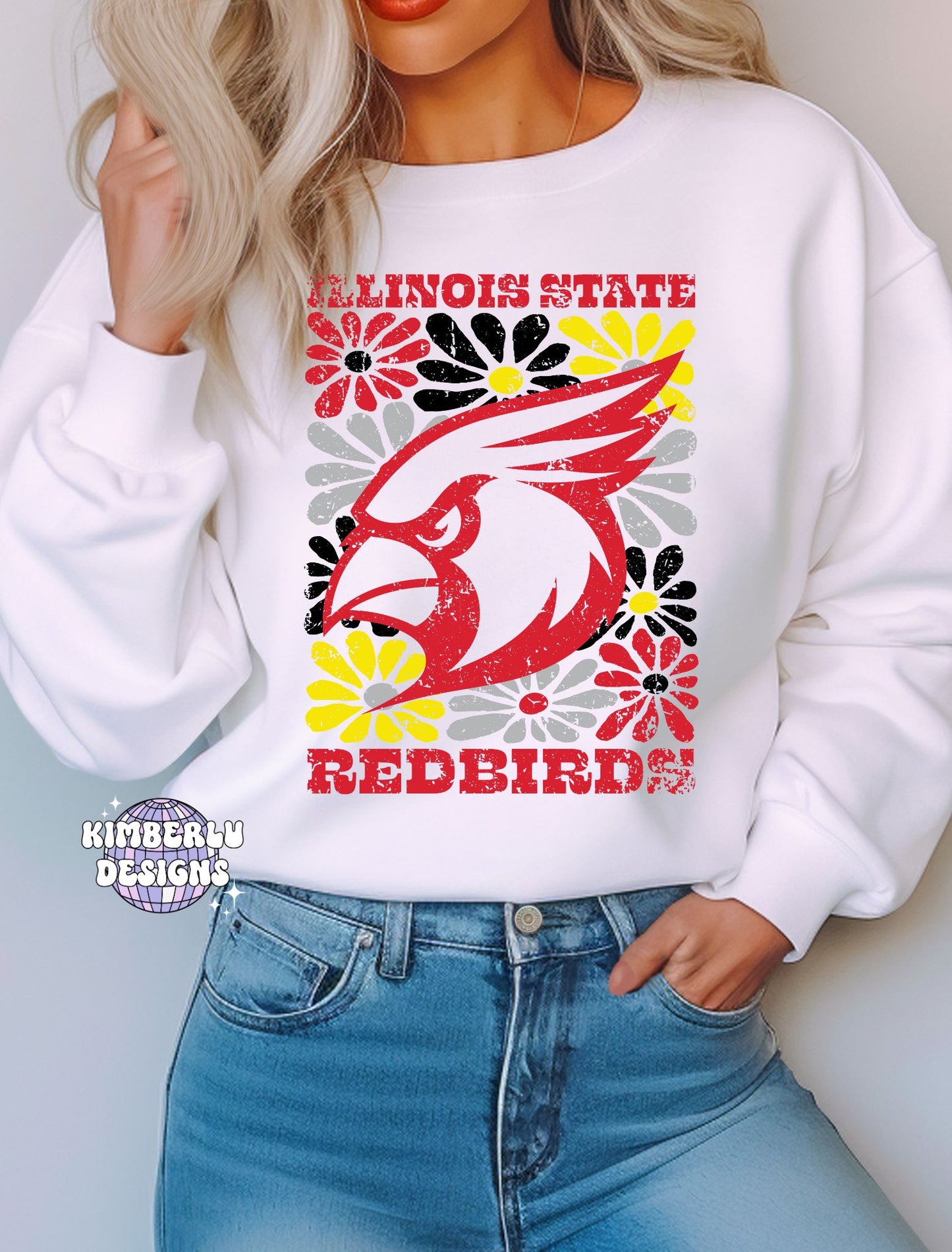 ISU Redbirds Groovy Floral