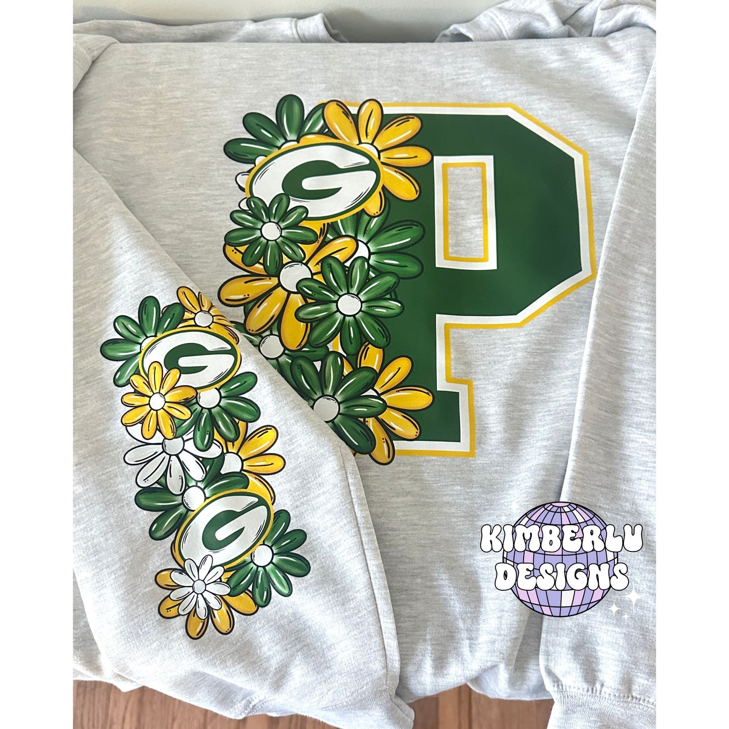 Green Bay Floral Crewneck