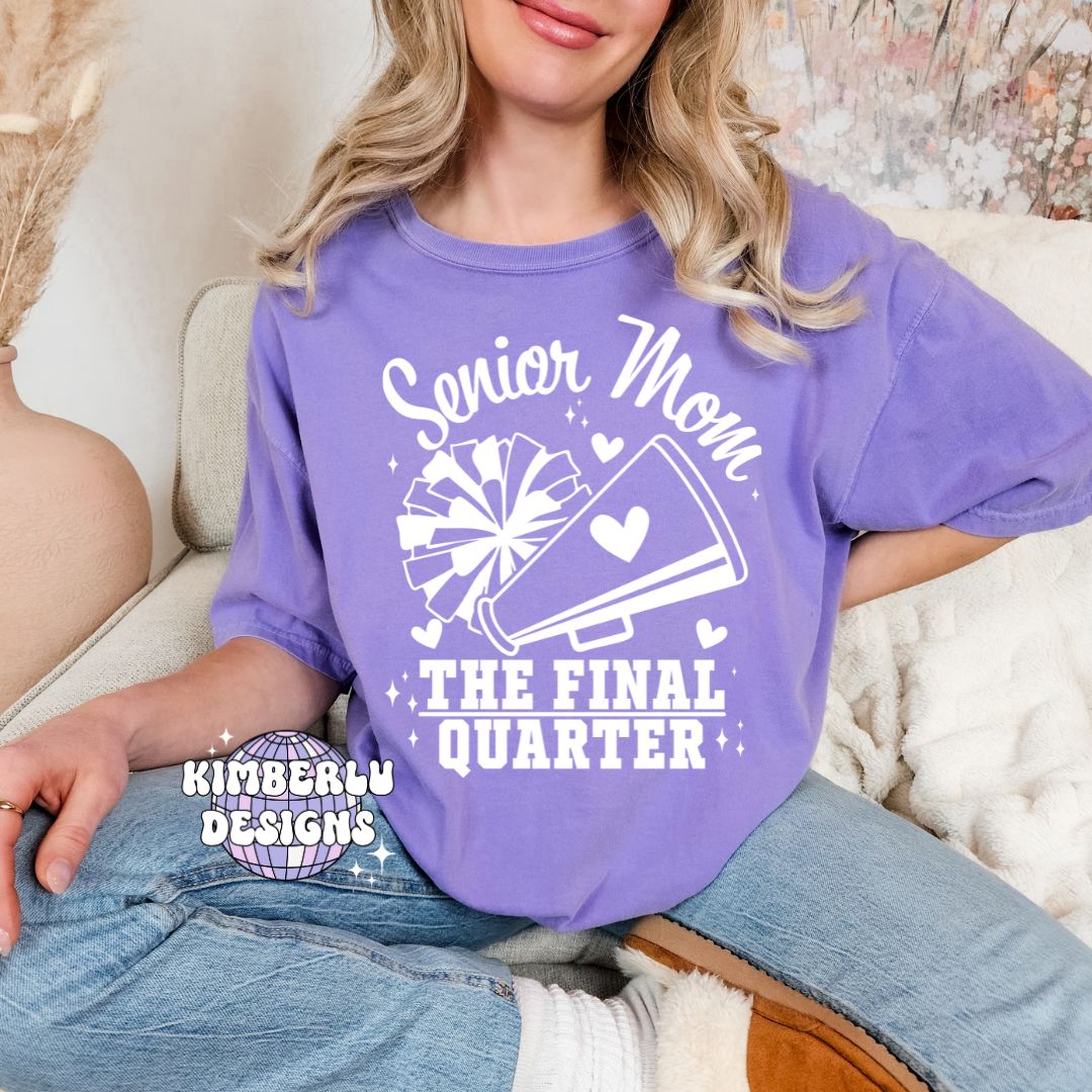 Senior Mom-Purple Cheer