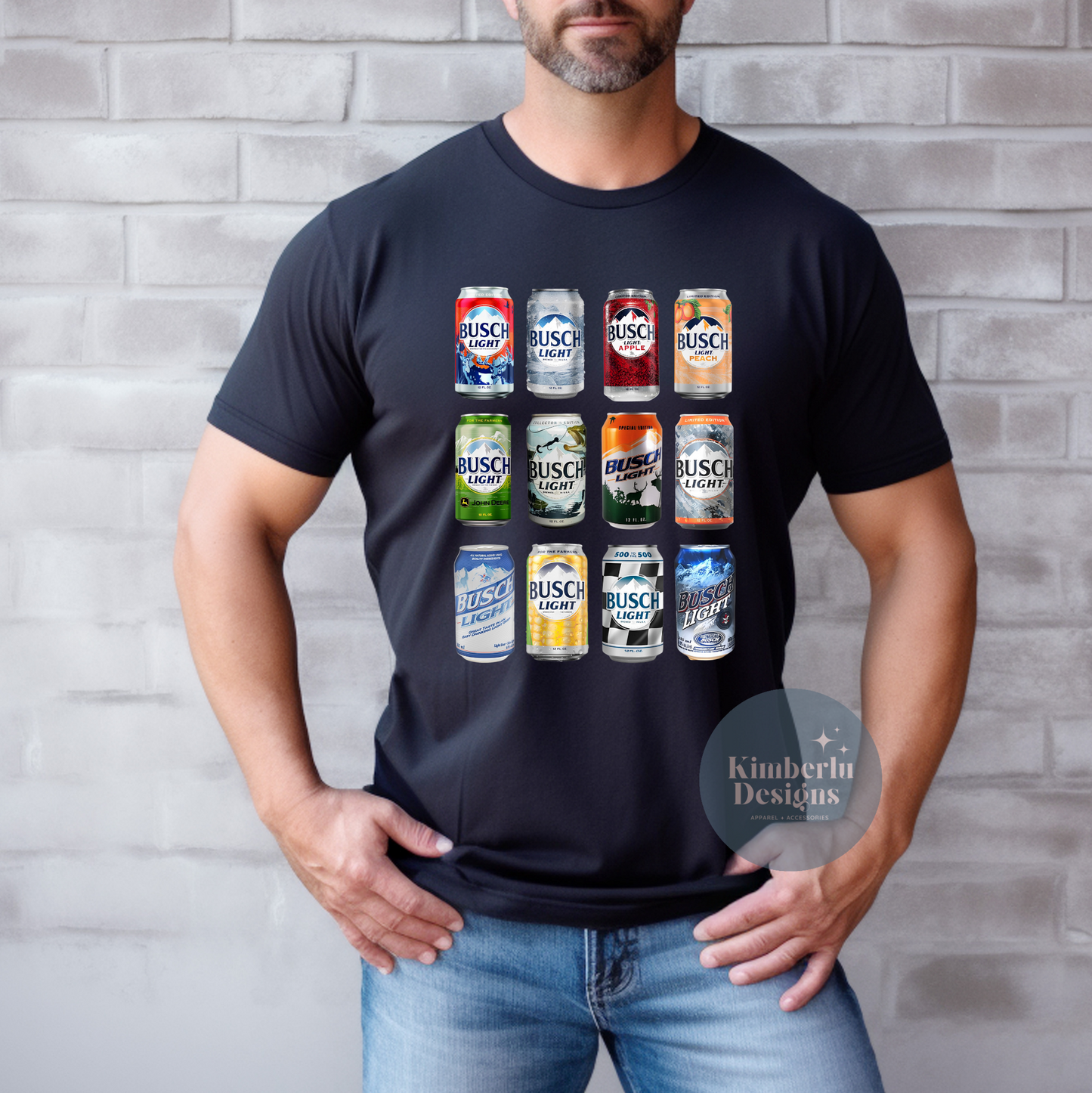 Beer Can Shirt- B*Lite