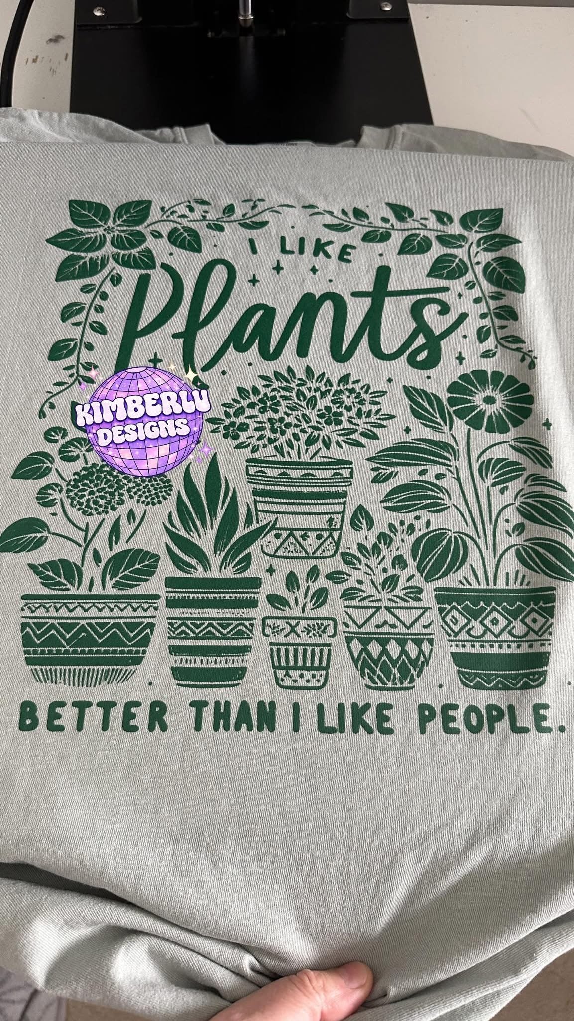 I Like Plants More Than People