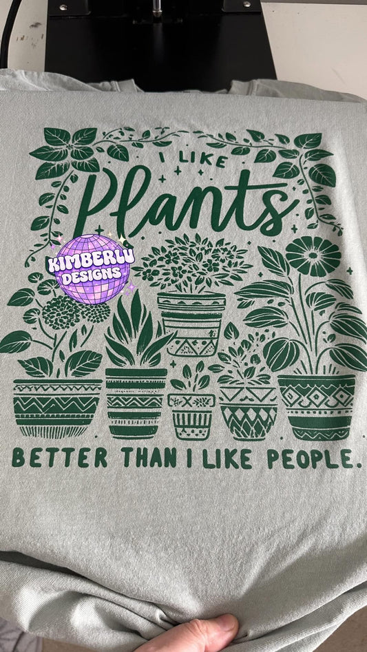 I Like Plants More Than People