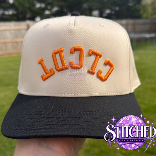 CLCDT Embroidered Puff Hat