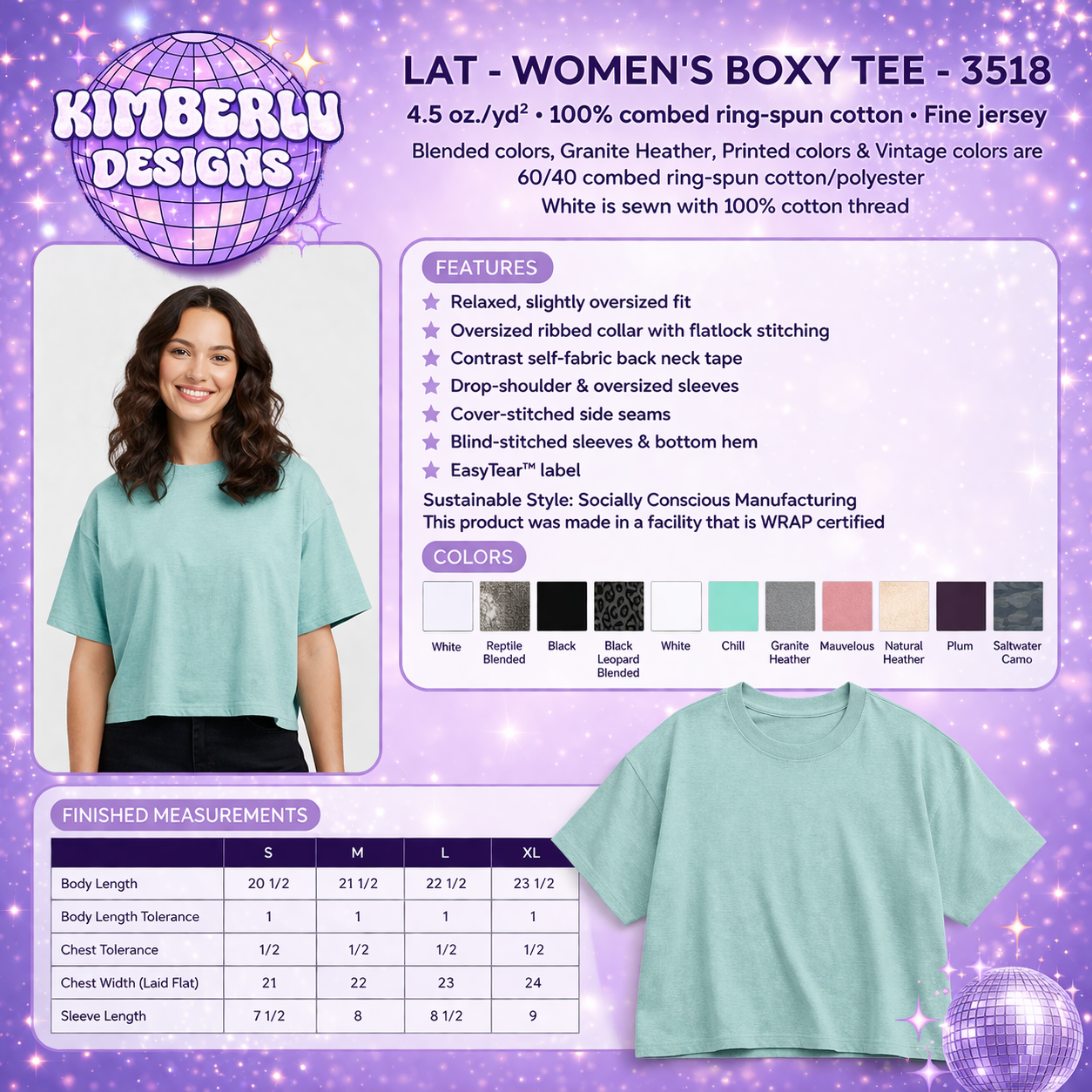 Auntie-Spangle Design