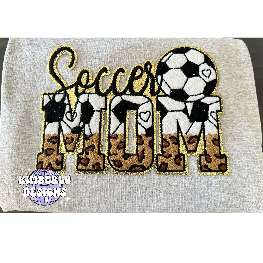 Soccer Mom Patch Sweatshirt