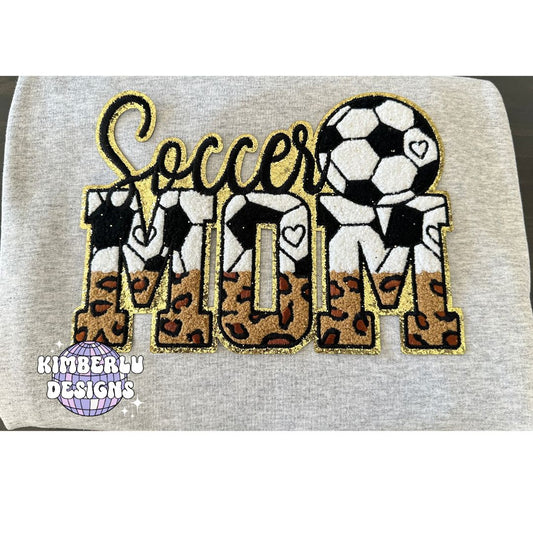 Soccer Mom Patch Sweatshirt