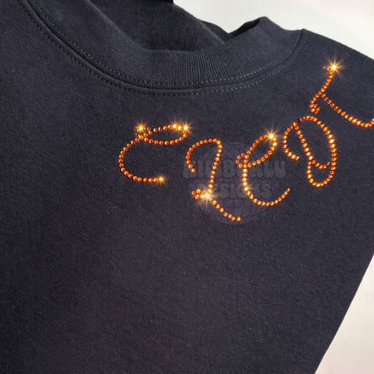 Crystal Lake Central Dance Collar Rhinestone