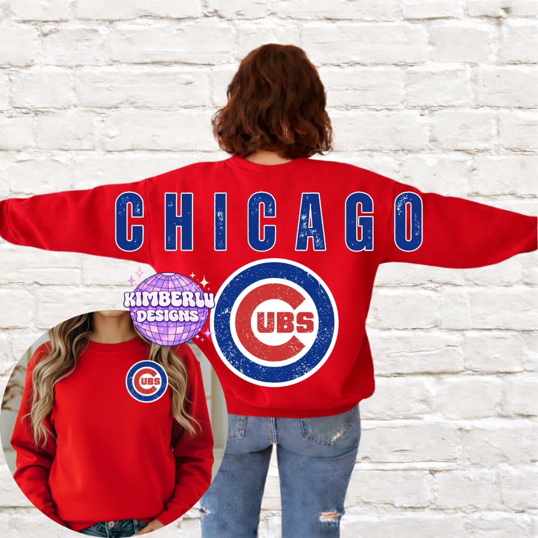 Chicago C Baseball Varsity Back