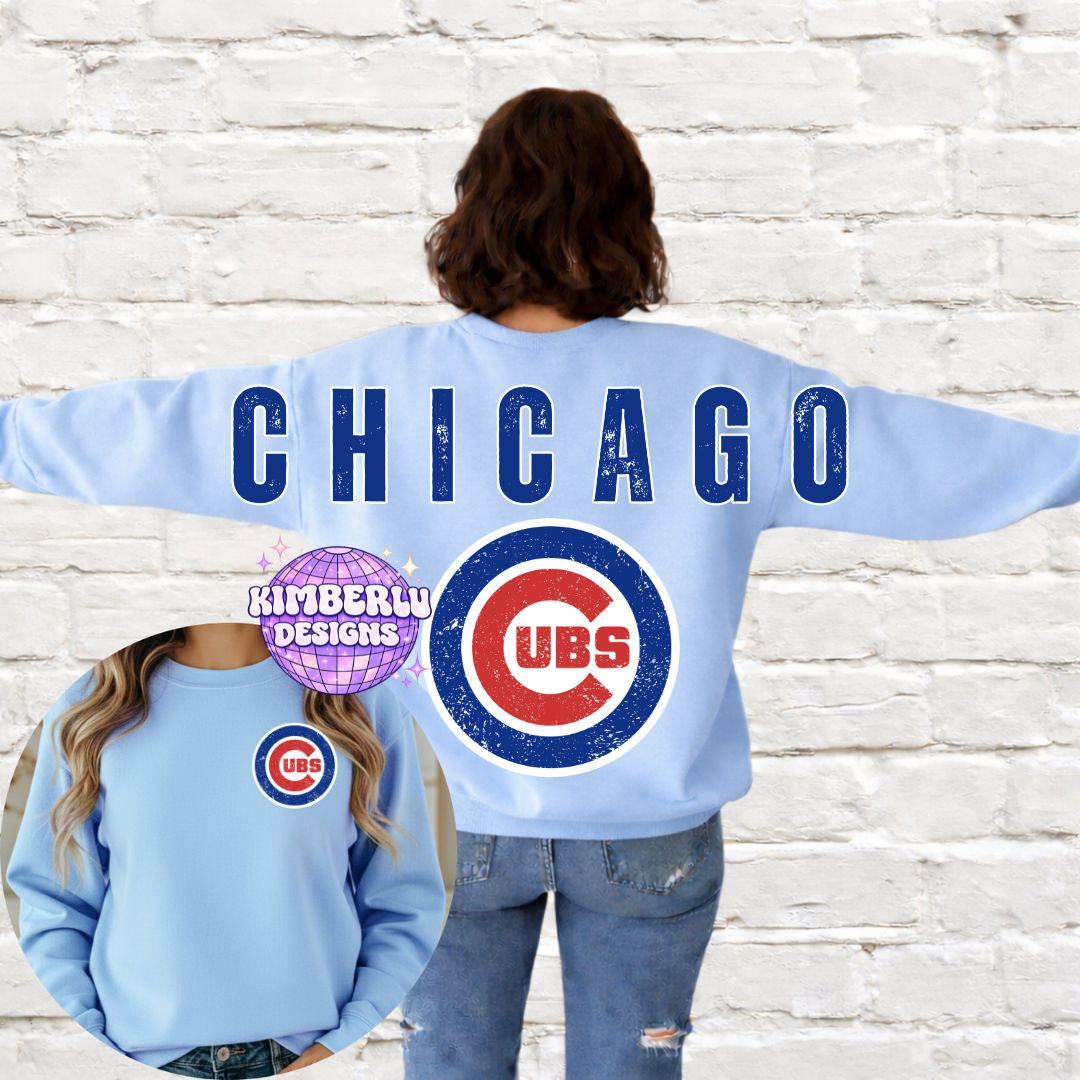 Chicago C Baseball Varsity Back