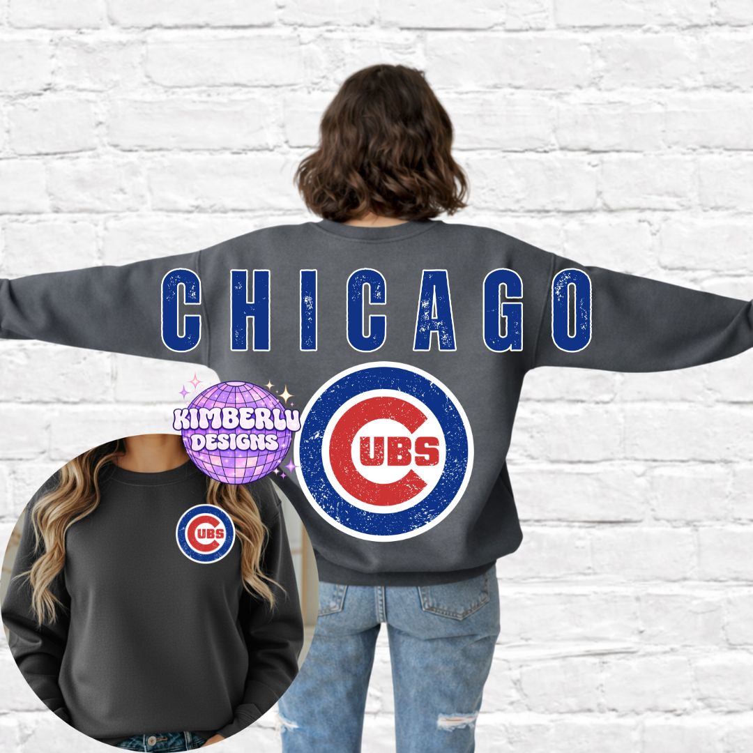 Chicago C Baseball Varsity Back