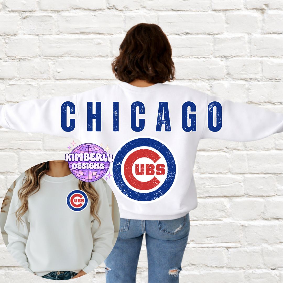 Chicago C Baseball Varsity Back
