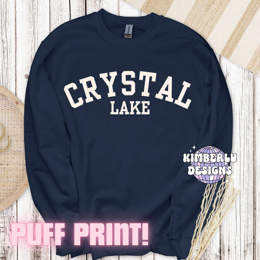 Crystal Lake Puff Design