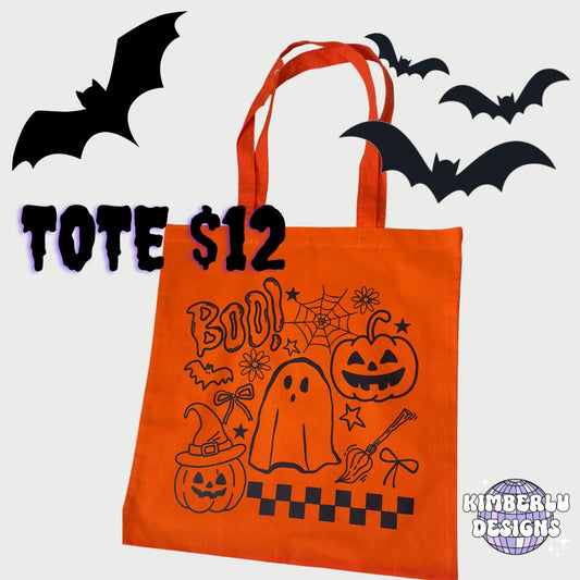 Spooky Cute Halloween Tote