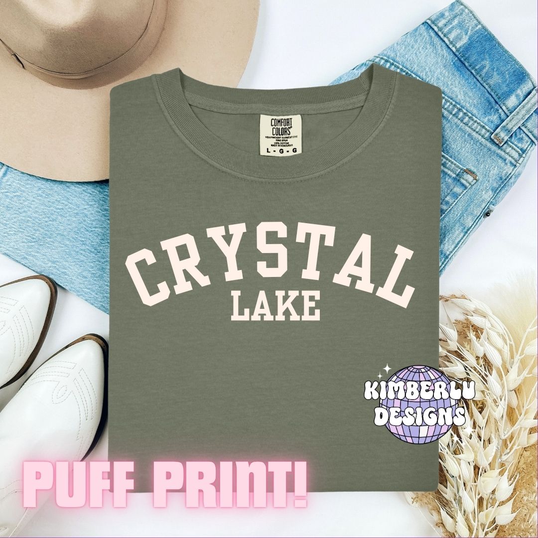 Crystal Lake Puff Design