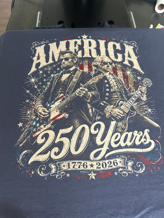 America 250 Years Rock
