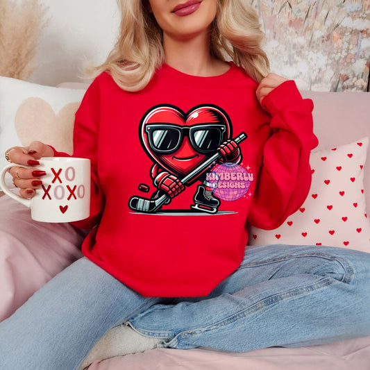 Hockey Heart Valentine
