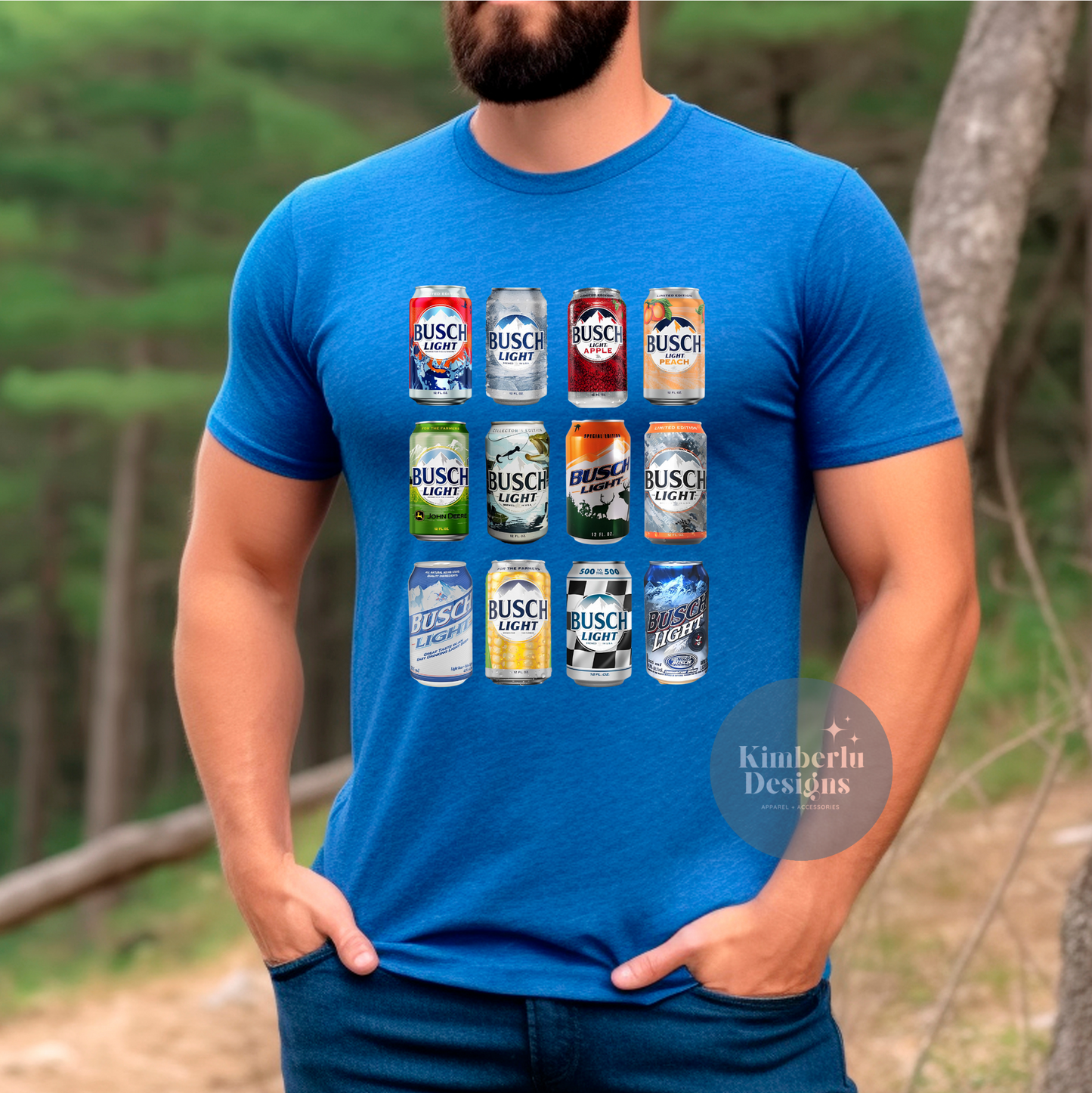 Beer Can Shirt- B*Lite